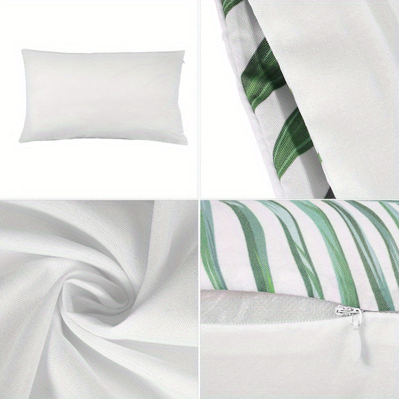 2-Pack Romantic Couple Cartoon Pillowcases - French Style Endless Love Design, Soft Polyester Single-Sided Print, Wrinkle & Fade Resistant, All-Season White Bedding with Zipper Closure (Pillow Inserts Not Included), Bed Room