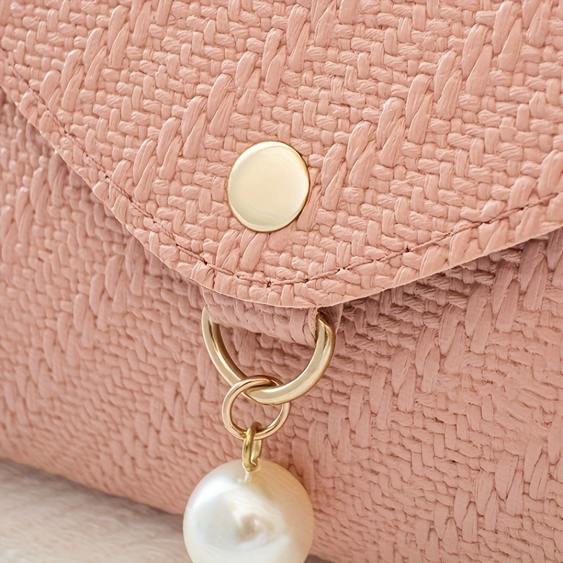 Women'S Casual Beaded Crossbody Bag