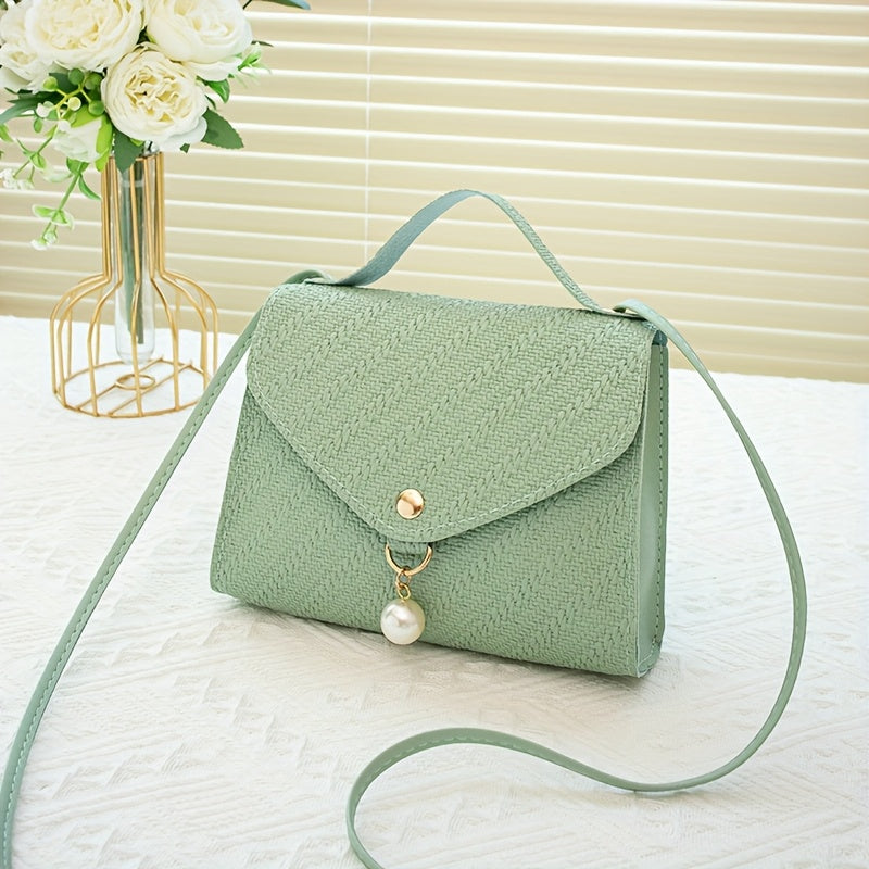 Women'S Casual Beaded Crossbody Bag