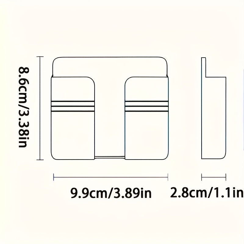 Easy-Install Modern Kitchen Storage Shelf with Phone Holder, Bedside Mobile Phone Charging Stand, Bathroom Accessories, Bathtub Storage And Storage Box, Punch-Free Rack, Kitchen And Toilet Rack, Shelves