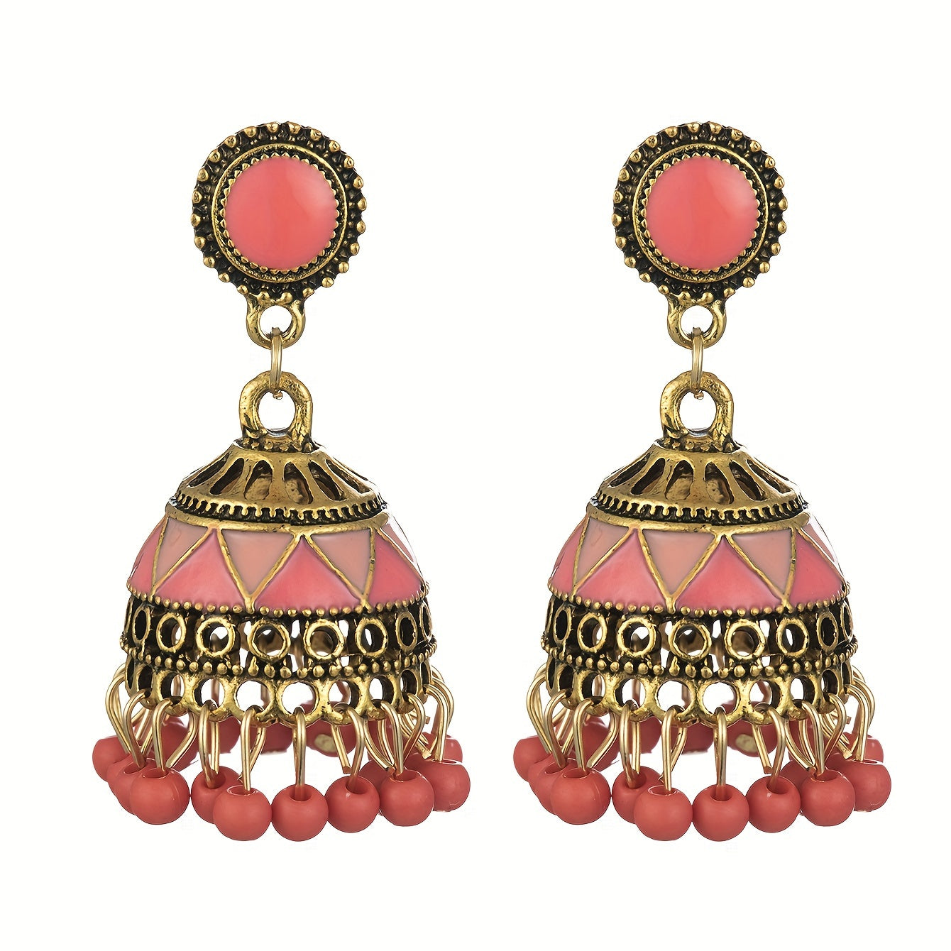 Bohemian Vintage Alloy Bell Earrings