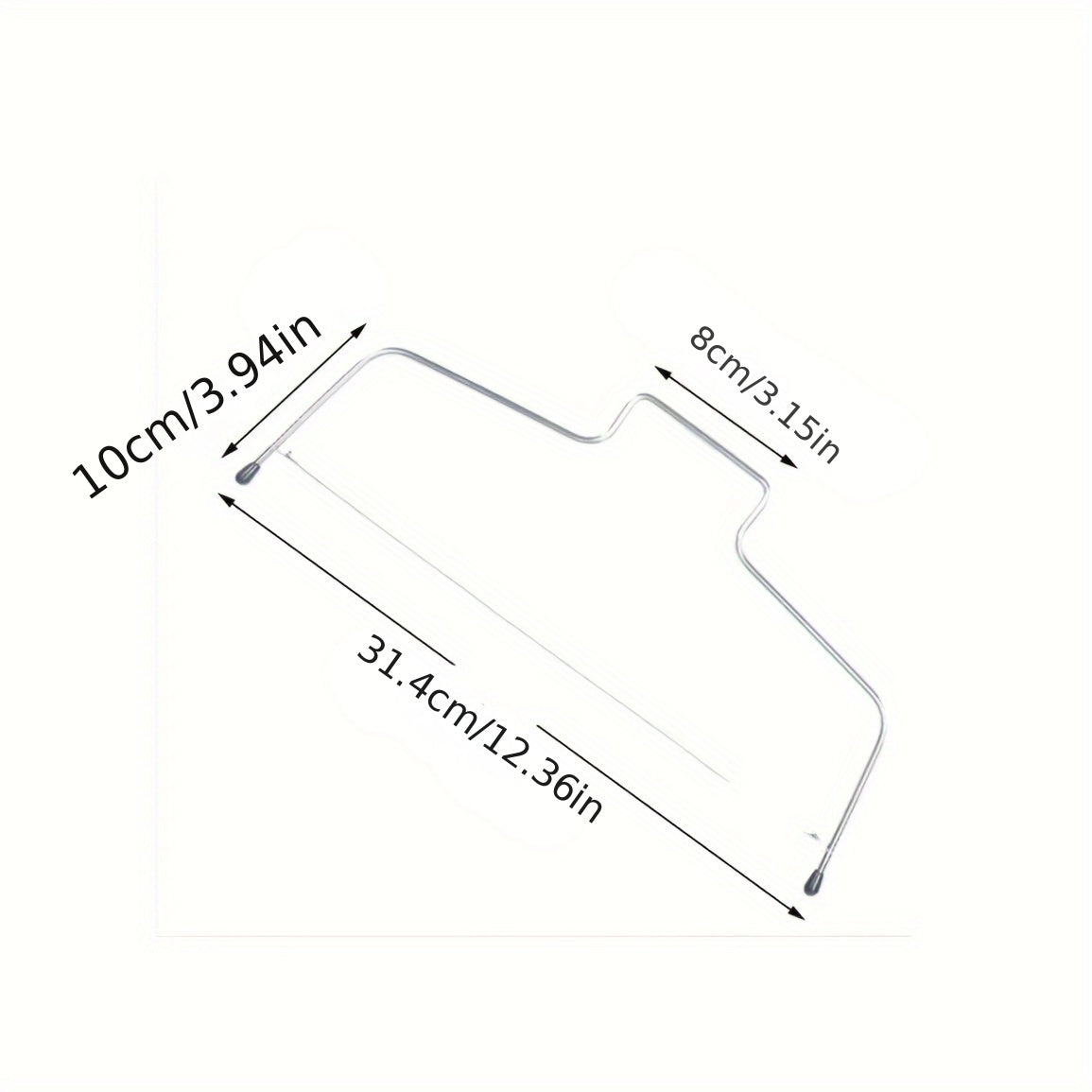 1pc, Stainless Steel Cake Lever, Cake Cutter, Single And Double Line Cake Slicer, Bow Shaped Cake Cutting Tools, Baking Tools, Kitchen Gadgets, Kitchen Accessories