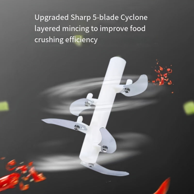 1, vegetable cutter, multifunctional garlic masher, garlic grinder, garlic masher, vegetable cutter, creative fruit masher, manual garlic masher, kitchen supplies, kitchen gadgets, 500/900ml