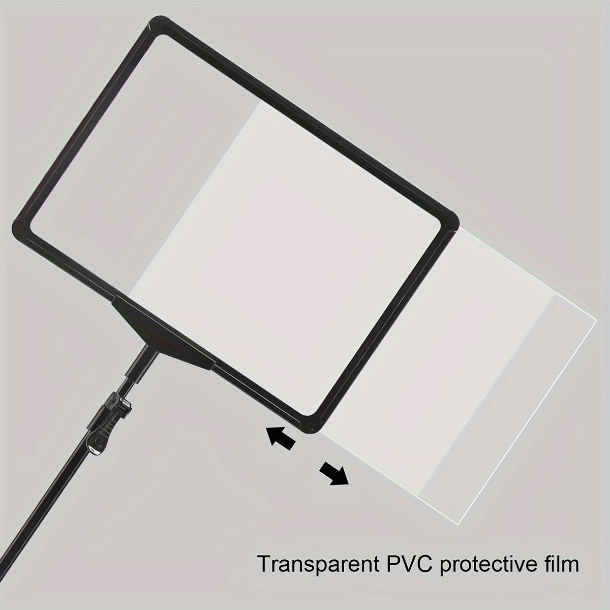 Adjustable 8.5x11" A-Frame Display Stand - Dual-Sided Poster Holder with Viewing Window, Durable Plastic, Ideal for Retail & Service Use, Black, Standing Shelf