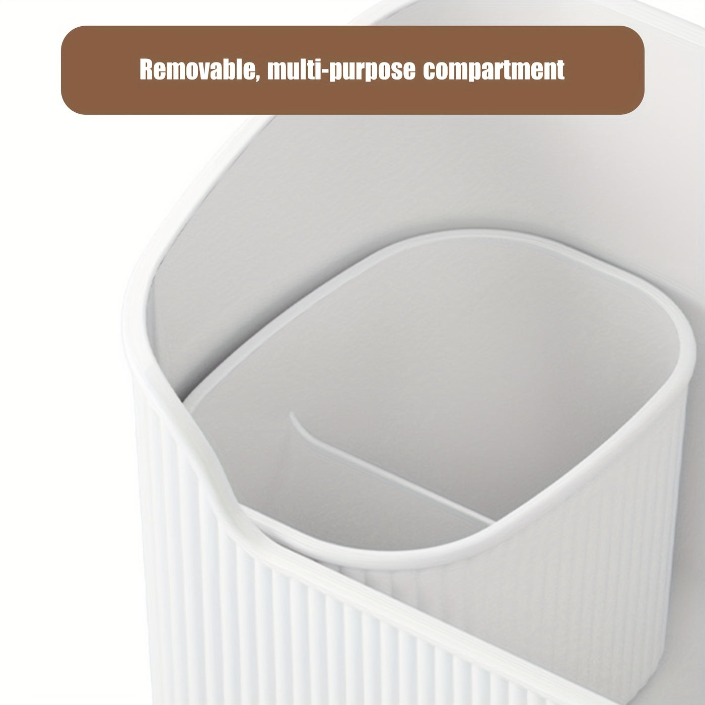 Cosmetic Storage Box - Multi-Compartment Makeup Organizer