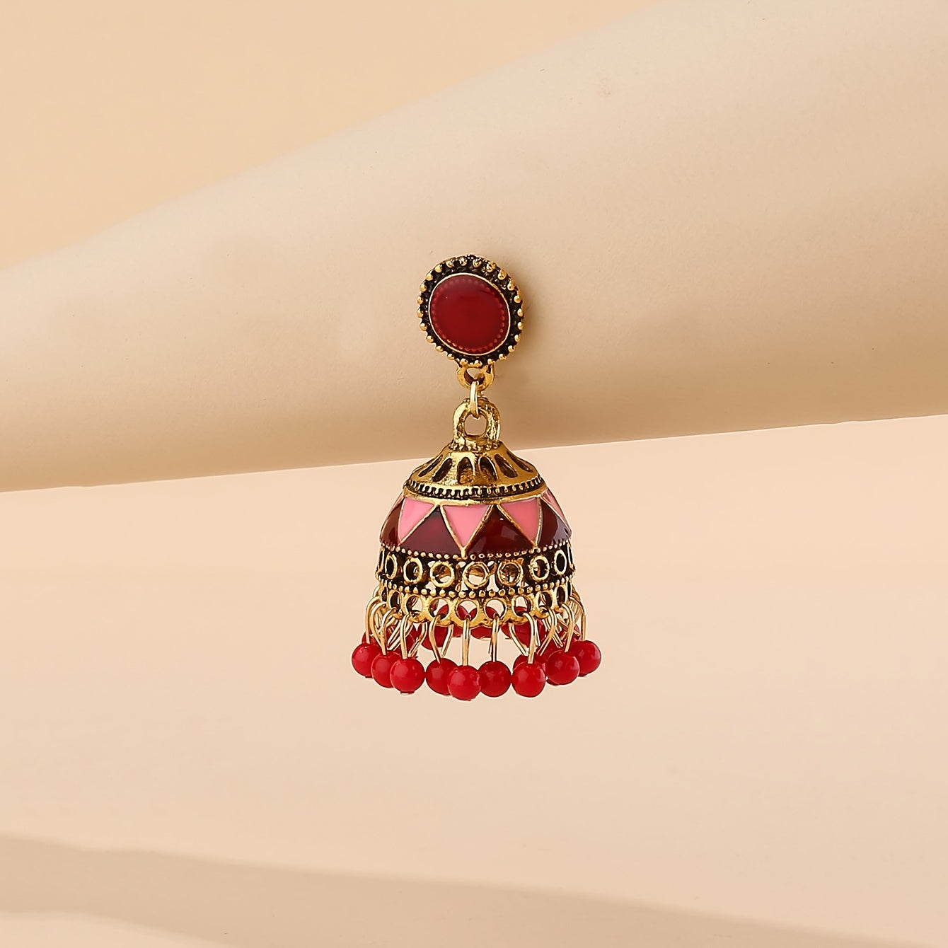Bohemian Vintage Alloy Bell Earrings