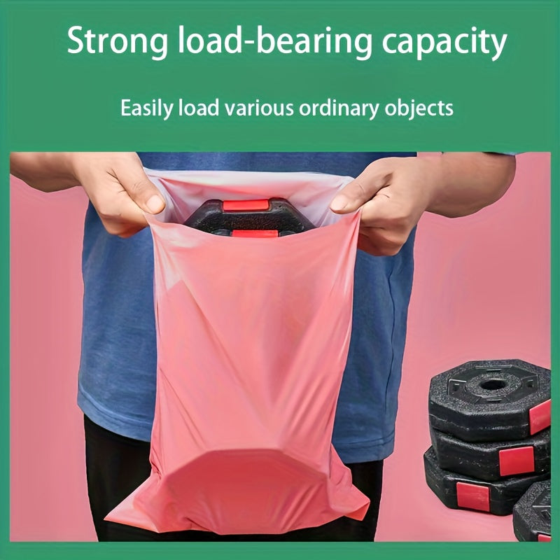 49/99 Self-Sealing Pink Mailing Bags, Multi-Purpose Thickened Postal Pouches for All Seasons, 4 Sizes Available (S,M,L,XL), Suitable for Express Shipping, Gift Wrapping & Office Use