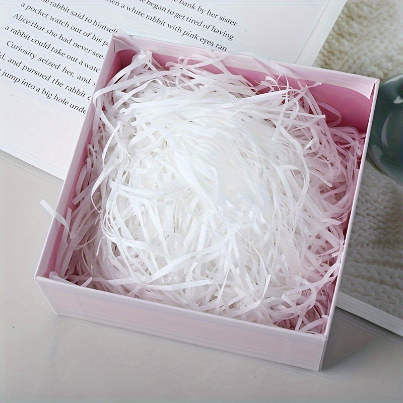 30g Raffia Paper Filler - Light Pink, Blue, Golden, Suitable for Gift Wrapping, Christmas, Wedding, Birthday, Valentine'S Day Decoration Filler, Holiday Packaging | Soft Tones | Lightweight Filling Material