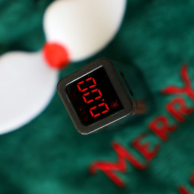 Christmas Hand Towels - Thick Quick-Dry Coral Fleece Kitchen & Bath Towels with Hanging Loop, Festive Santa/Reindeer/Merry Christmas Designs - Holiday Decor for Kitchen, Bathroom, Table Settings - Absorbent Cleaning Cloths, C