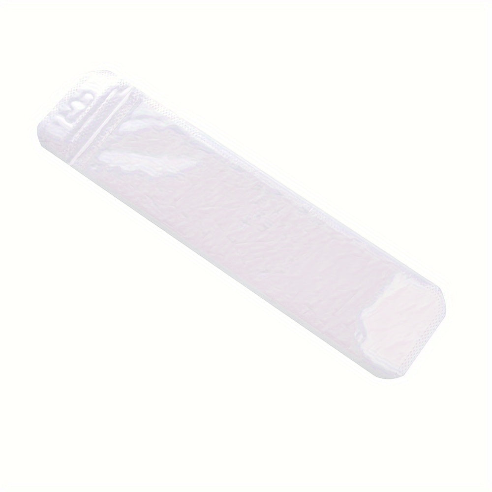 50pcs Transparent Plastic Ziplock Bags, Jewelry Display Packaging Bags for Jewelry Packaging, Pen Display Thickened Long Ziplock Bags