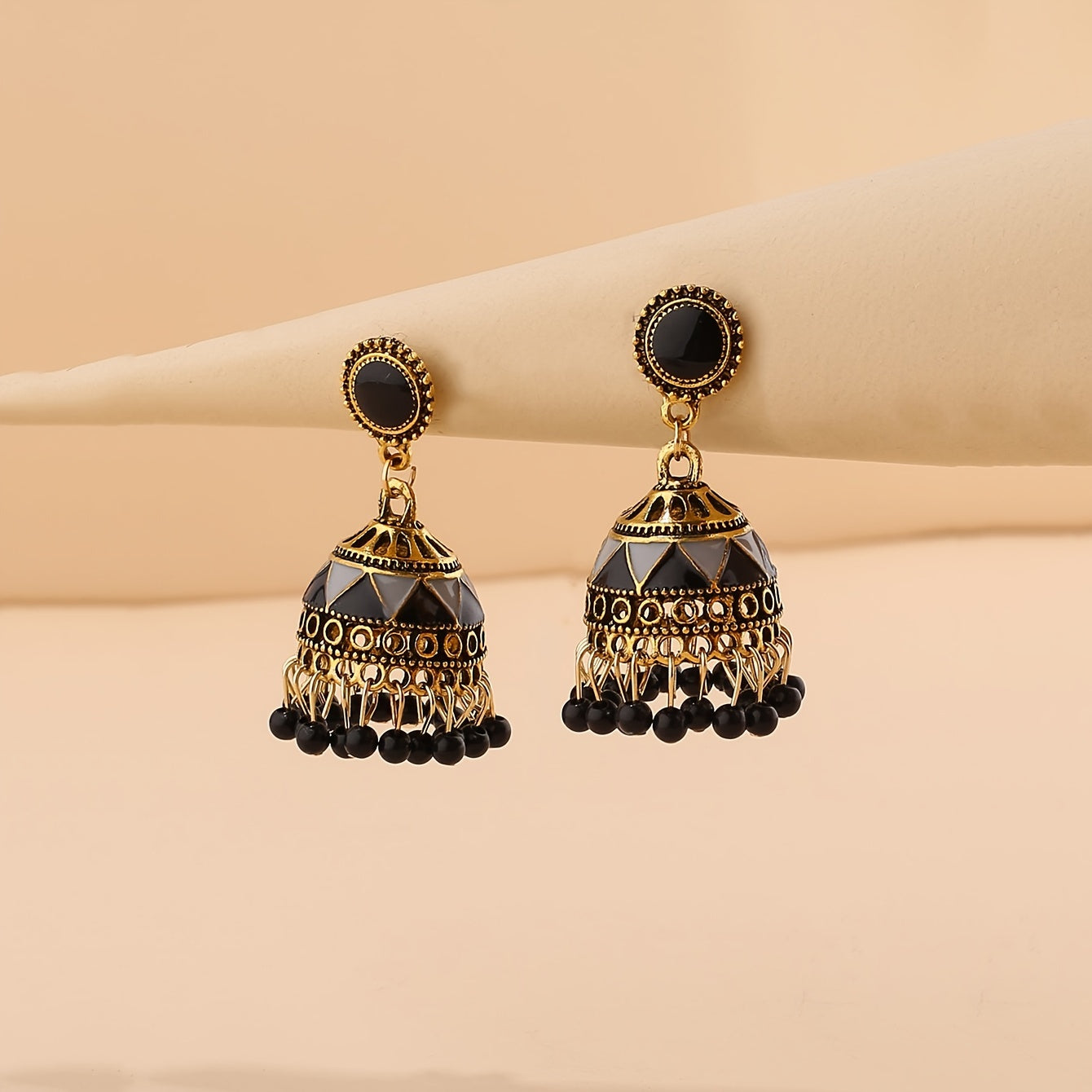 Bohemian Vintage Alloy Bell Earrings