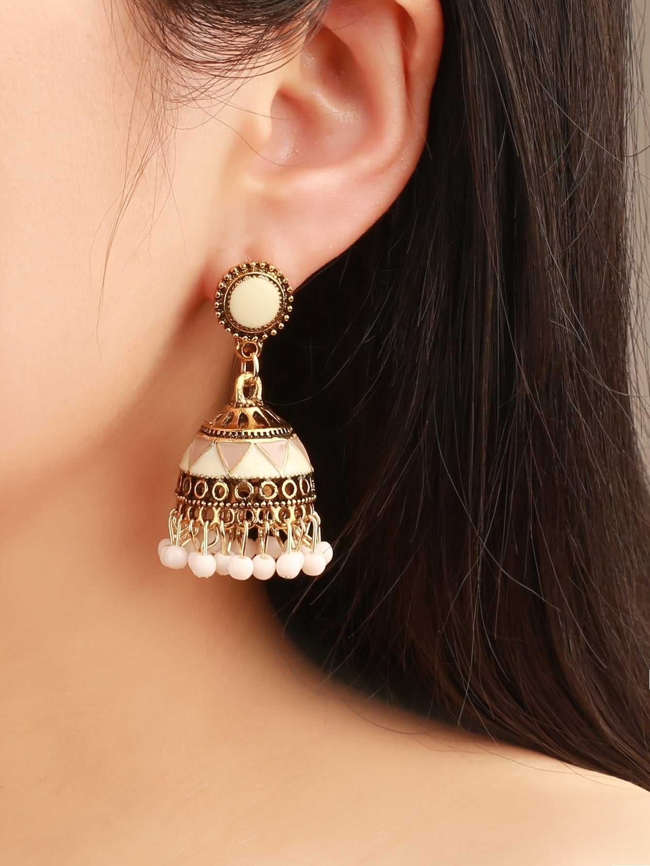 Bohemian Vintage Alloy Bell Earrings