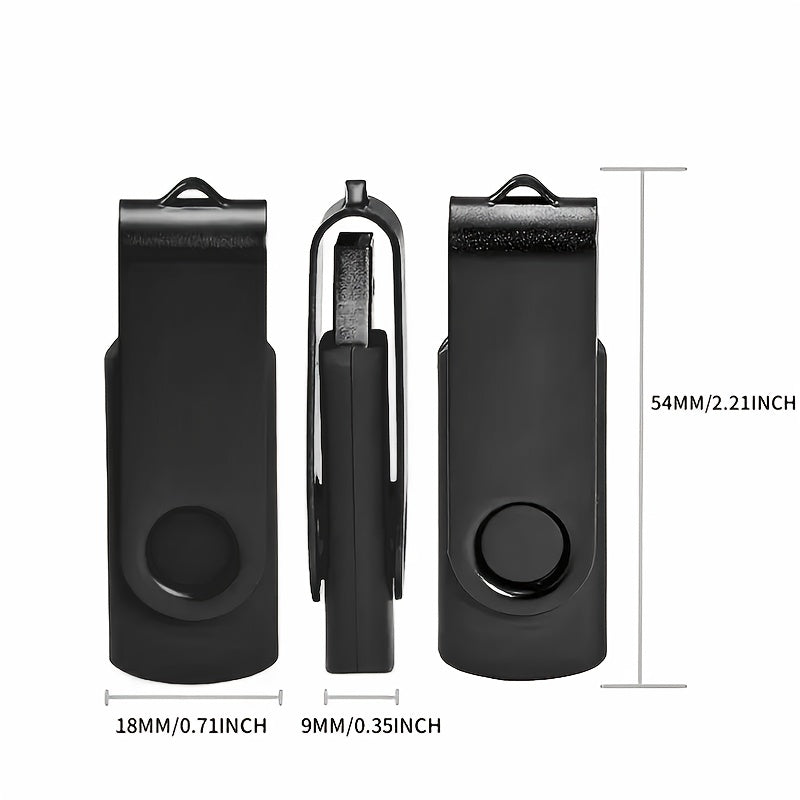 10 Pack Customizable USB Flash Drives Personalize with Your Logo Real Capacity USB 2.0 Available in 128MB/256MB/512MB/4GB/8GB/16GB/32GB for Wedding Favors & Corporate Gifts