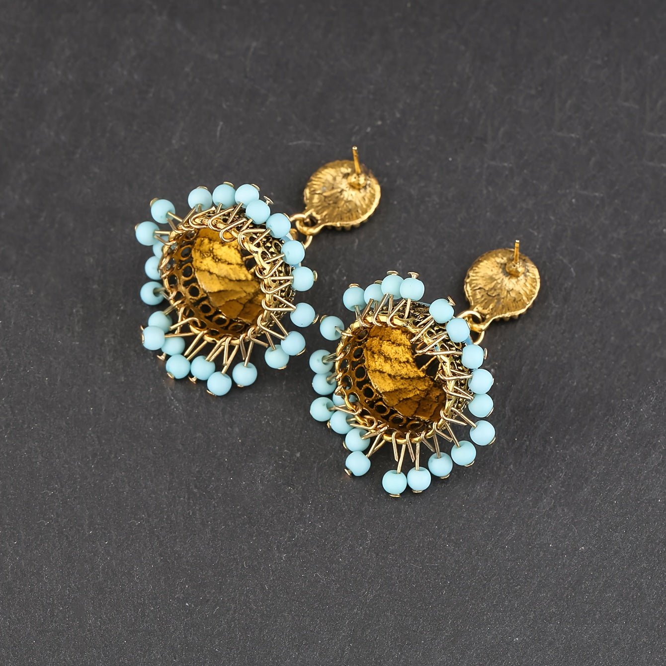 Bohemian Vintage Alloy Bell Earrings