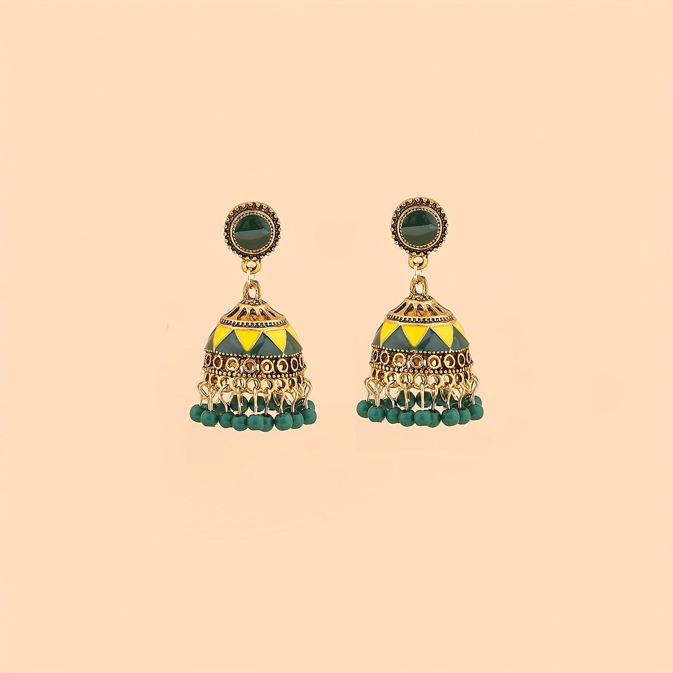 Bohemian Vintage Alloy Bell Earrings