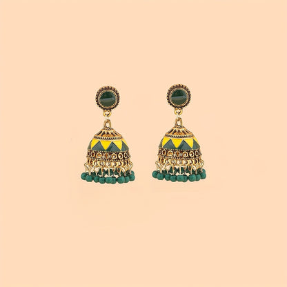 Bohemian Vintage Alloy Bell Earrings
