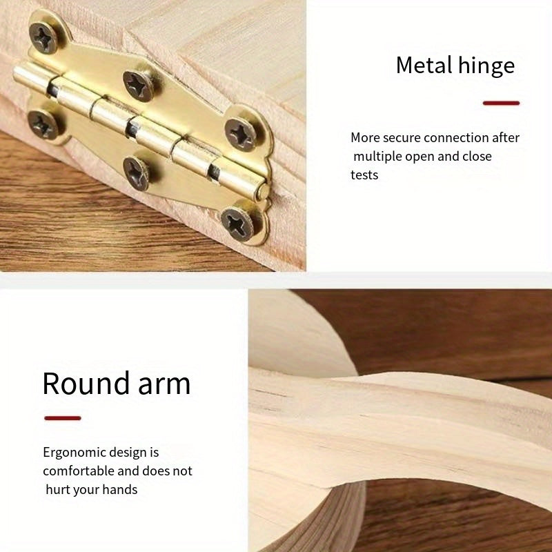 Manual Pasta Maker & Dough Cutter - Heavy-Duty Recycled Wood Construction with Ergonomic handle, Non-Slip surface - for Homemade Pizza, Pasta, Dumplings, Pie Crusts - Kitchen Tool for Home &, Pasta Making Tools, Dumpling Form