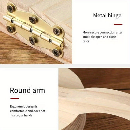 Manual Pasta Maker & Dough Cutter - Heavy-Duty Recycled Wood Construction with Ergonomic handle, Non-Slip surface - for Homemade Pizza, Pasta, Dumplings, Pie Crusts - Kitchen Tool for Home &, Pasta Making Tools, Dumpling Form