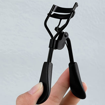 1 Portable Eyelash Curler with 15 Pads, Stainless Steel Curved Handle, No-Damage Lash Lifting, Enhances Eyes, Suitable for Women'S Eyelashes, Available in 3 Colors