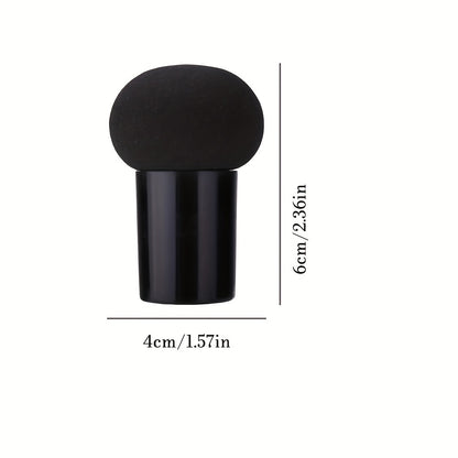 2pcs Handle Mushroom Makeup Sponge Portable Makeup Powder Puff Suitable for Wet and Dry Use Face Mushroom Head Makeup Sponge Foundation Makeup Sponge Powder Puff Beauty Tool Smooth Sponge