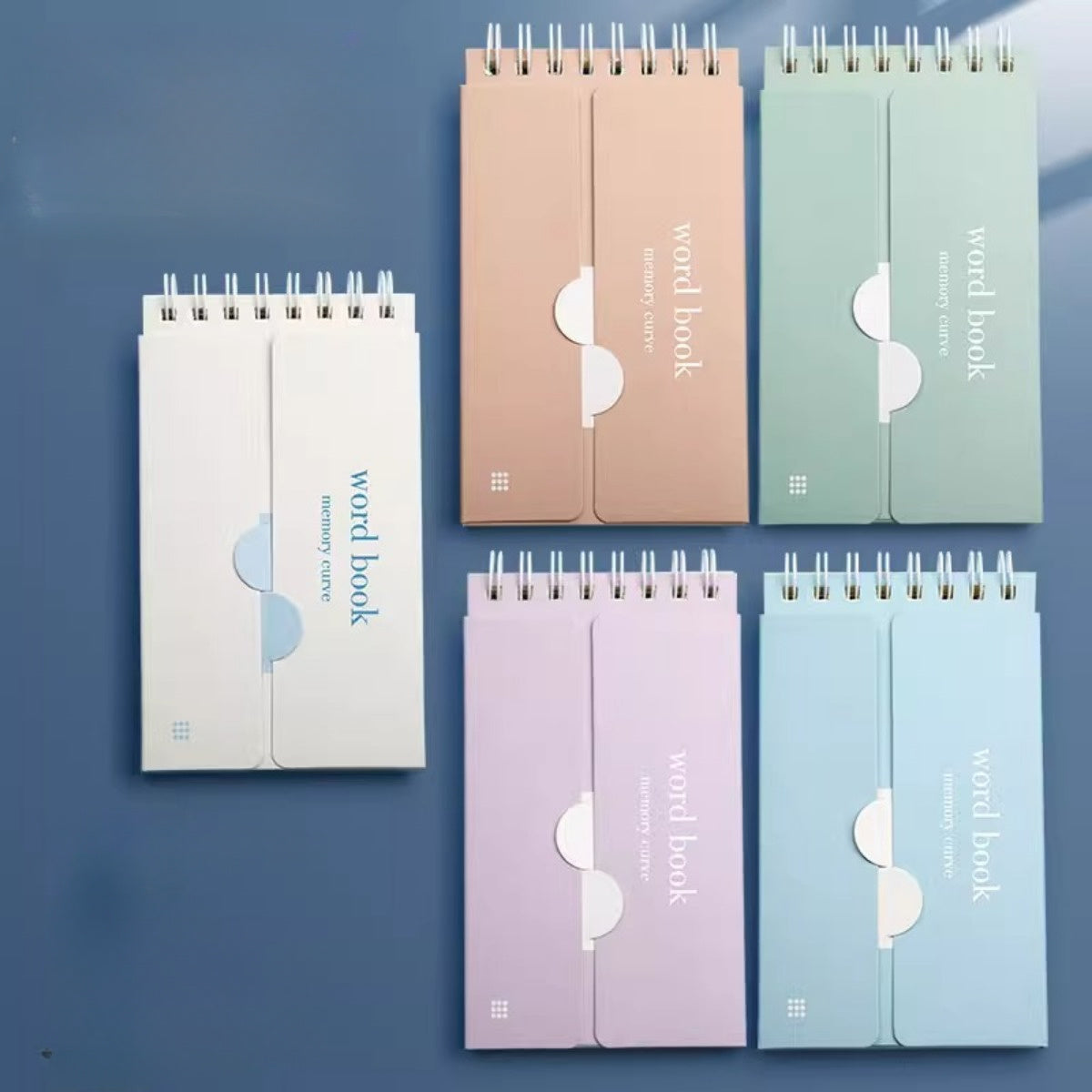 1pc Portable Vocabulary Memorization Notebook - Silent Writing Cover-Up Feature, Paper Material, No Feathers, College Ruled, Suitable for Ages 14+ - Pocket-Sized English/Japanese Language Learning Aid