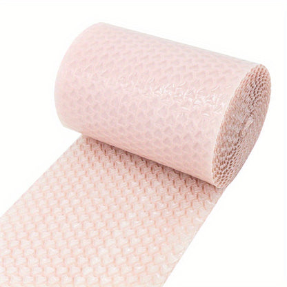 1-Pack Heart-Shaped Plastic Protective Packaging Roll - Enhanced Cushion Foam for Safe Mailing, 500cm/196.85in