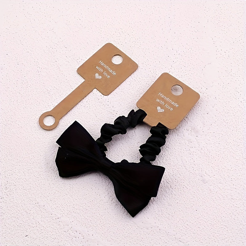 100pcs Self-Adhesive Jewelry Display Cards with Sturdy Clips - Perfect for Bracelets, Necklaces, Hair Ties, Keychains & More - Ideal Small Business Packaging Supplies