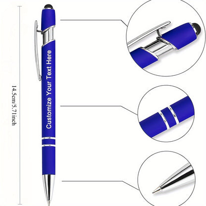 You Can Order Up to 300 Customized Pens for Bulk, with Engraving Services Included to Print Your Name Or Text, Suitable for Business Events, Graduation Commemorations, And More.