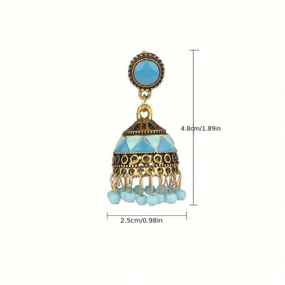 Bohemian Vintage Alloy Bell Earrings