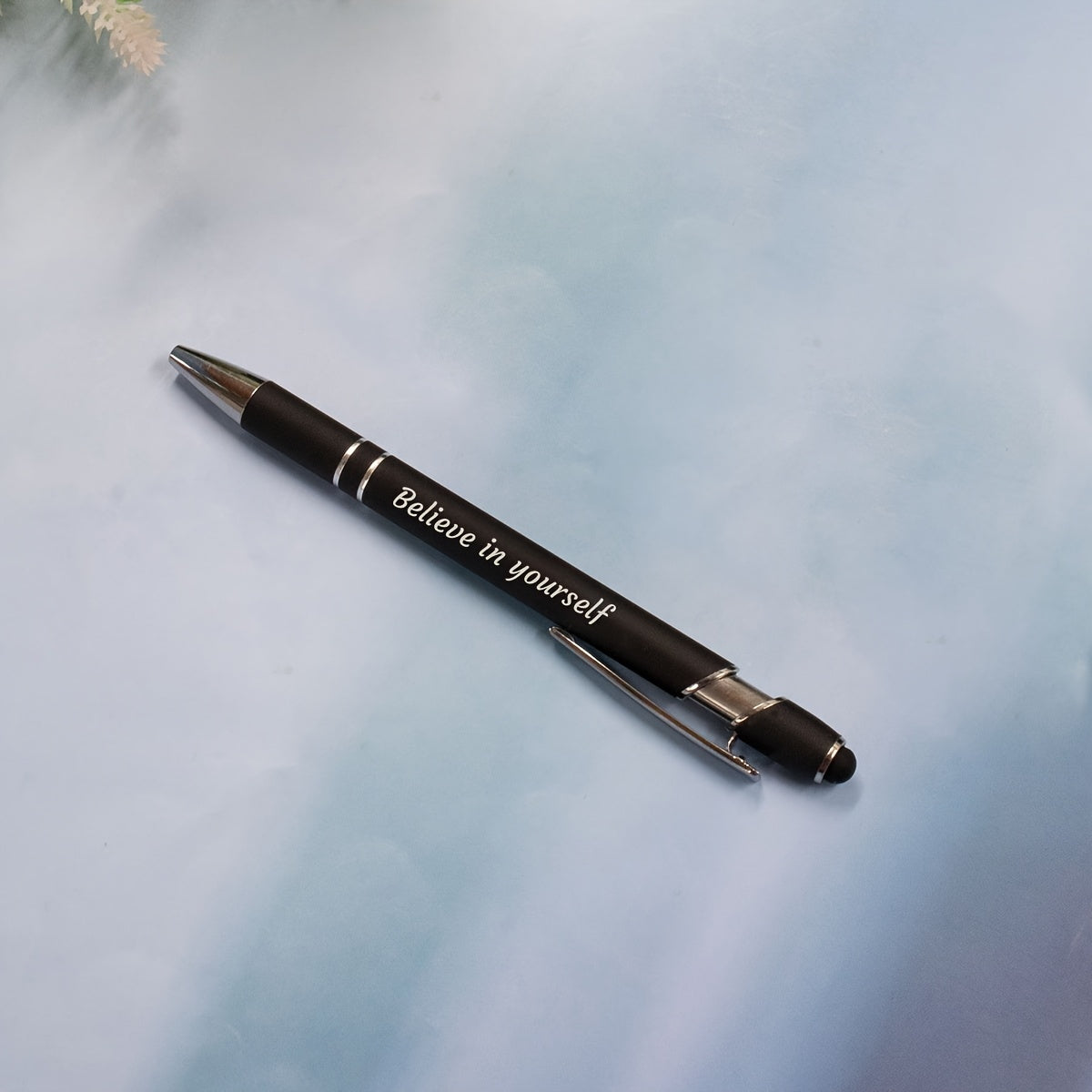 Aurora Pen C1 - Custom Ballpoint Pen - with Name And Gift Box, Personalized Teacher Pen, Customizable Gel Pen, Can Be Personalized with Text, Birthday Gift, Teacher'S Day Gift, Black, for Friends, Couples, Family, Office.