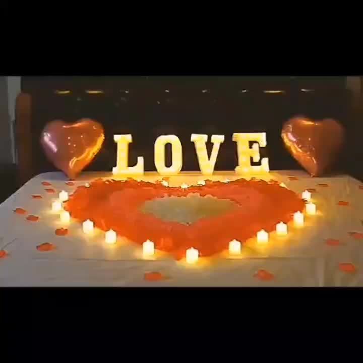 2000pcs Artificial Fake Rose Petals Red Petal Flowers for Romantic Wedding Party Favors Decoration