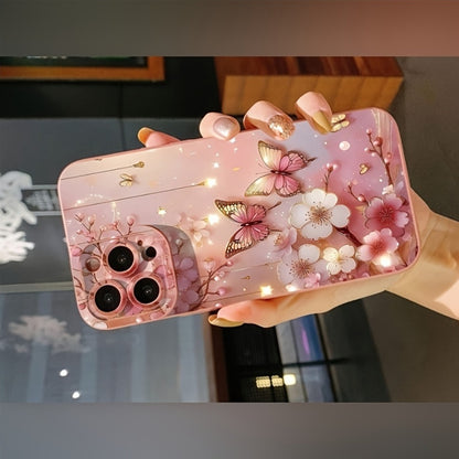 Flash Butterfly: Angel Eye Lens Full Package Suitable for Apple Series Iphone14Pro Mobile Phone Case Apple 13 Protective Case 11/12 Advanced Skin-Friendly Suitable for Iphone15Plus Mobile Phone Case 14Promax Apple 13 Protecti