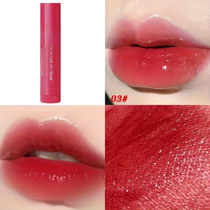 3pcs/1pc Women'S Waterproof Moisturizing Lipstick Set, Featuring 3 Long-Lasting Lip Balms in Natural Shades, Enriched with Plant Squalane for Hydration, Enhancing Lip Color with a Durable Finish, Non-Greasy, Fade-Resistant, S