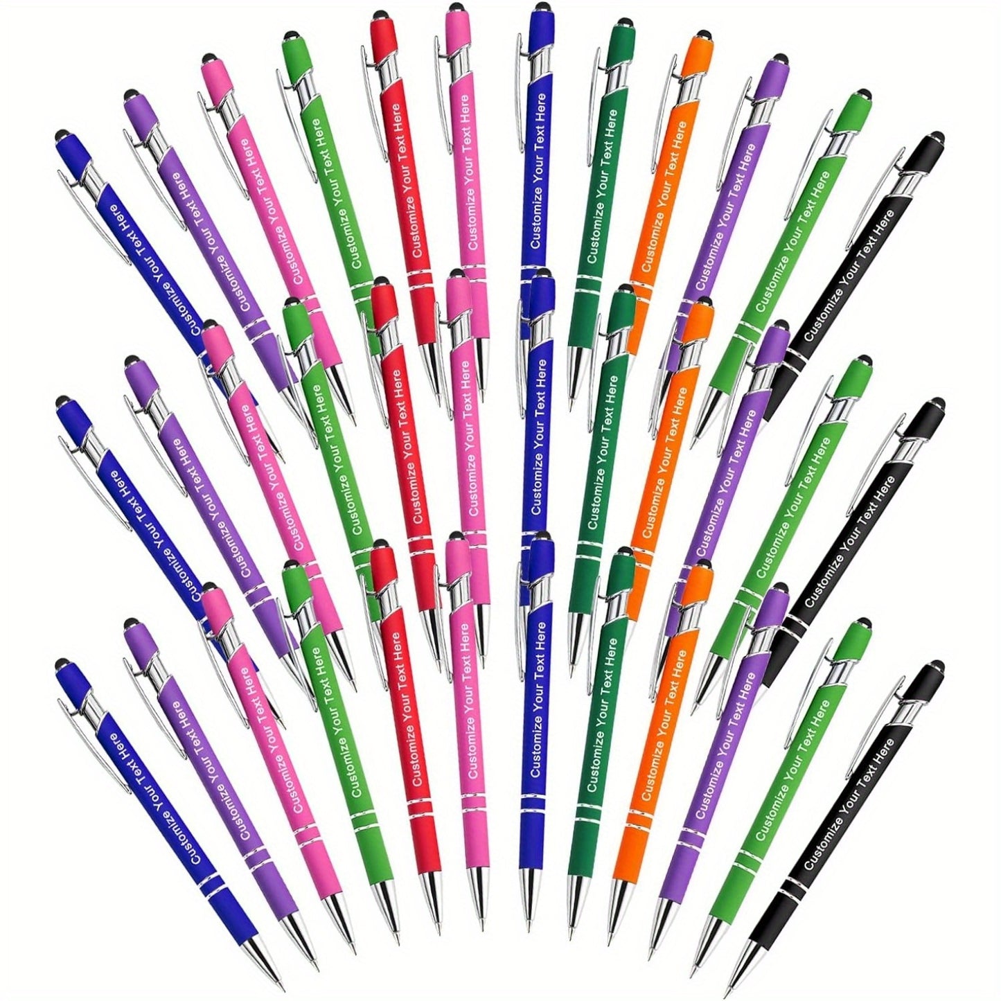 You Can Order Up to 300 Customized Pens for Bulk, with Engraving Services Included to Print Your Name Or Text, Suitable for Business Events, Graduation Commemorations, And More.