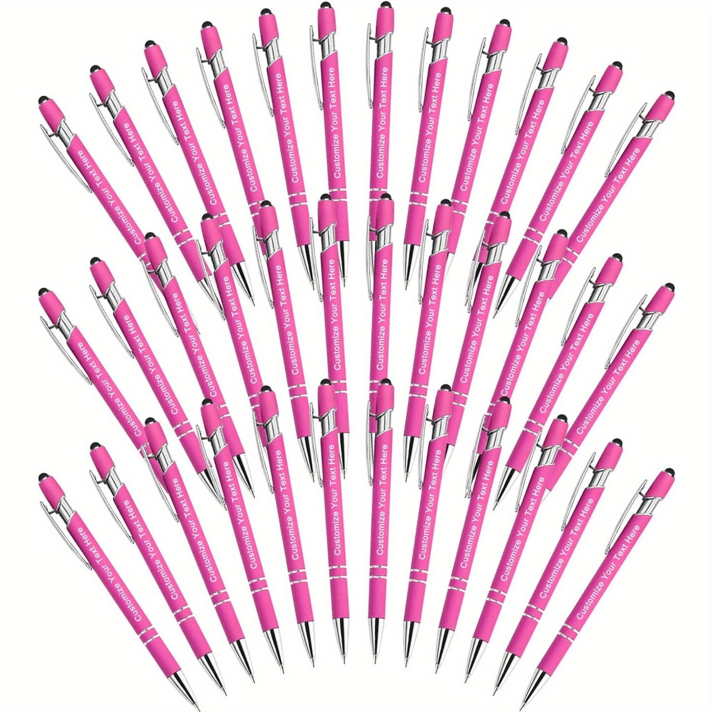 You Can Order Up to 300 Customized Pens for Bulk, with Engraving Services Included to Print Your Name Or Text, Suitable for Business Events, Graduation Commemorations, And More.