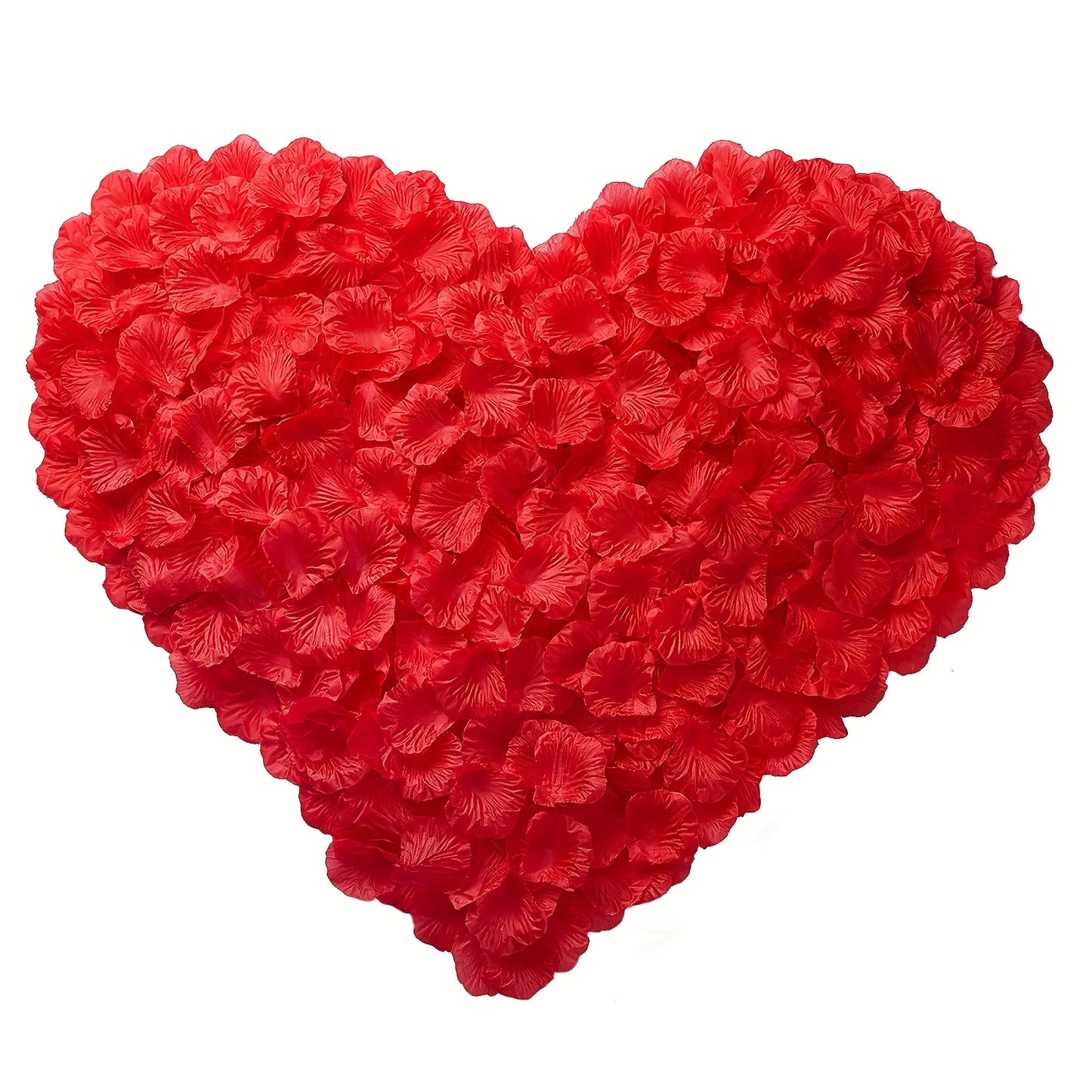 2000pcs Artificial Fake Rose Petals Red Petal Flowers for Romantic Wedding Party Favors Decoration