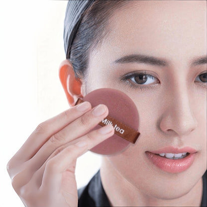 13pcs Makeup Brush Set + 2pcs Brown Makeup Sponges, Eye Shadow, Foundation, BB Cream, Concealer Makeup Brushes, Soft All-In-One Makeup Tools for Women