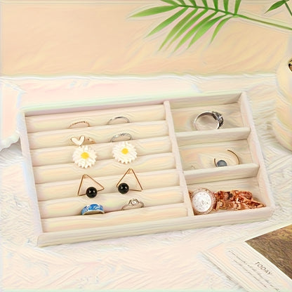 Cosmetic Storage Box - Single-Layer Acrylic Jewelry Storage Box with Drawers