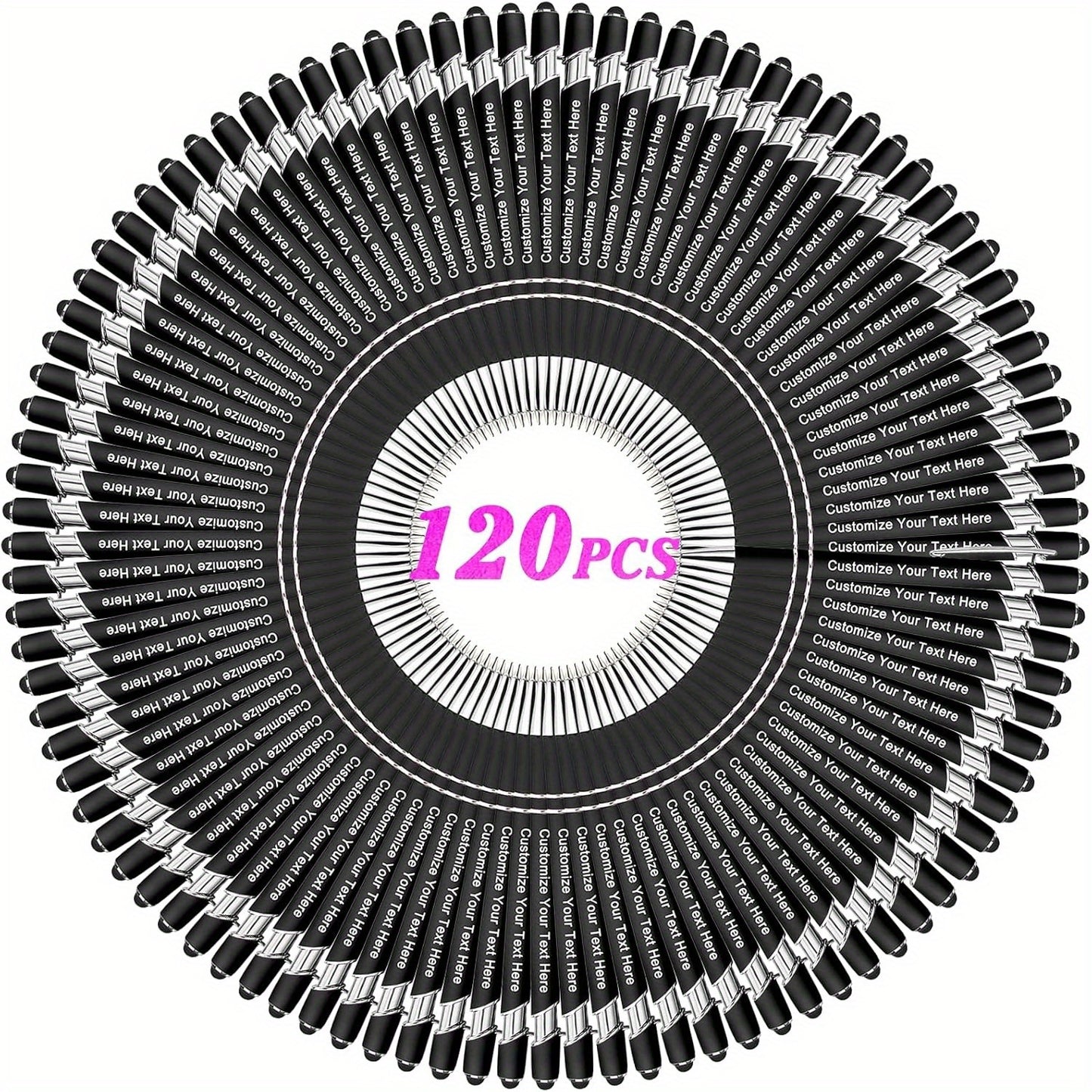 You Can Order Up to 300 Customized Pens for Bulk, with Engraving Services Included to Print Your Name Or Text, Suitable for Business Events, Graduation Commemorations, And More.