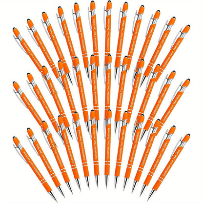 You Can Order Up to 300 Customized Pens for Bulk, with Engraving Services Included to Print Your Name Or Text, Suitable for Business Events, Graduation Commemorations, And More.