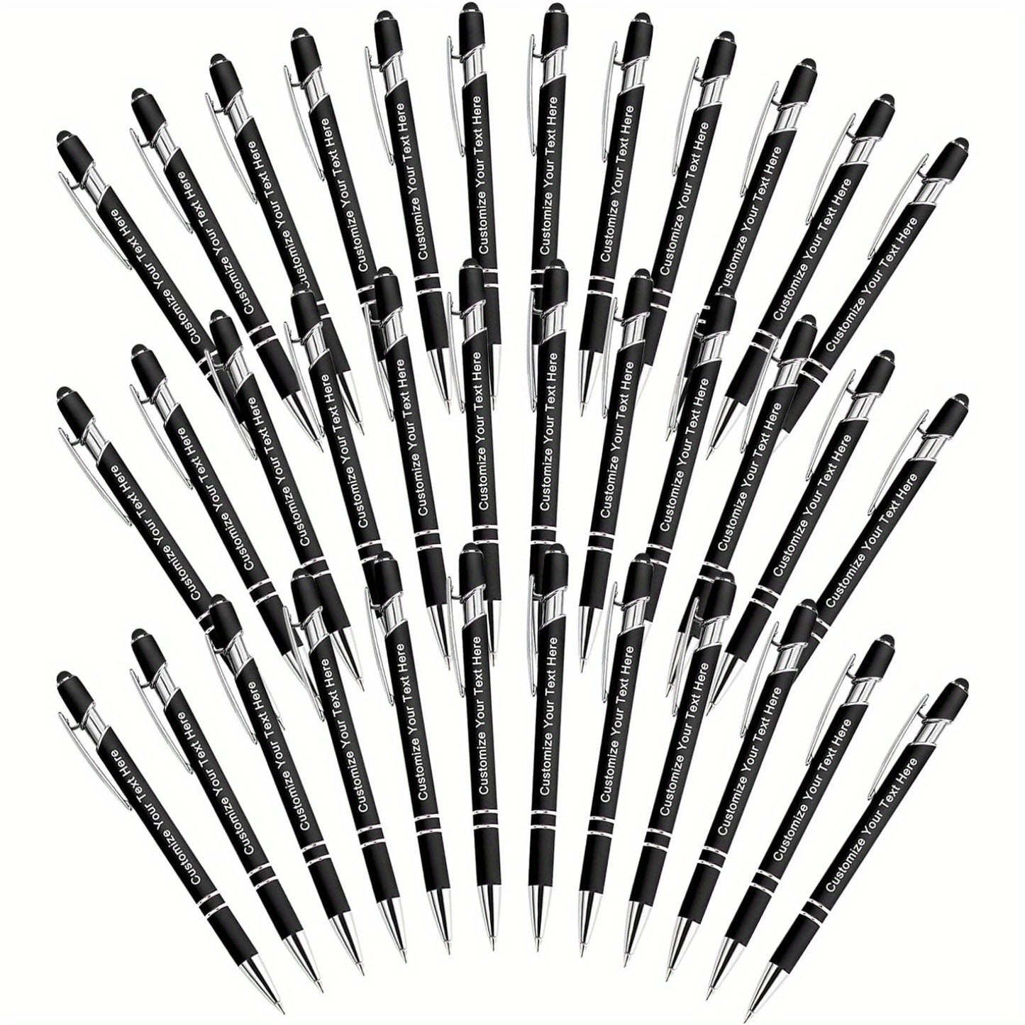 You Can Order Up to 300 Customized Pens for Bulk, with Engraving Services Included to Print Your Name Or Text, Suitable for Business Events, Graduation Commemorations, And More.