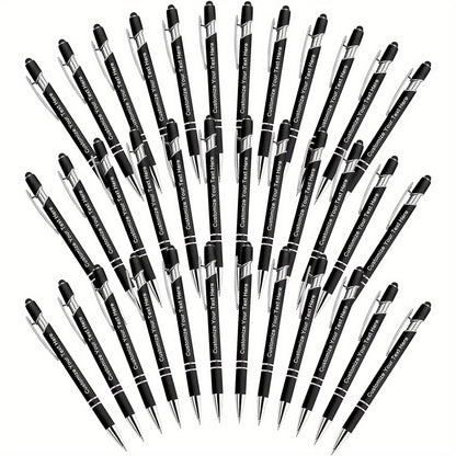 You Can Order Up to 300 Customized Pens for Bulk, with Engraving Services Included to Print Your Name Or Text, Suitable for Business Events, Graduation Commemorations, And More.