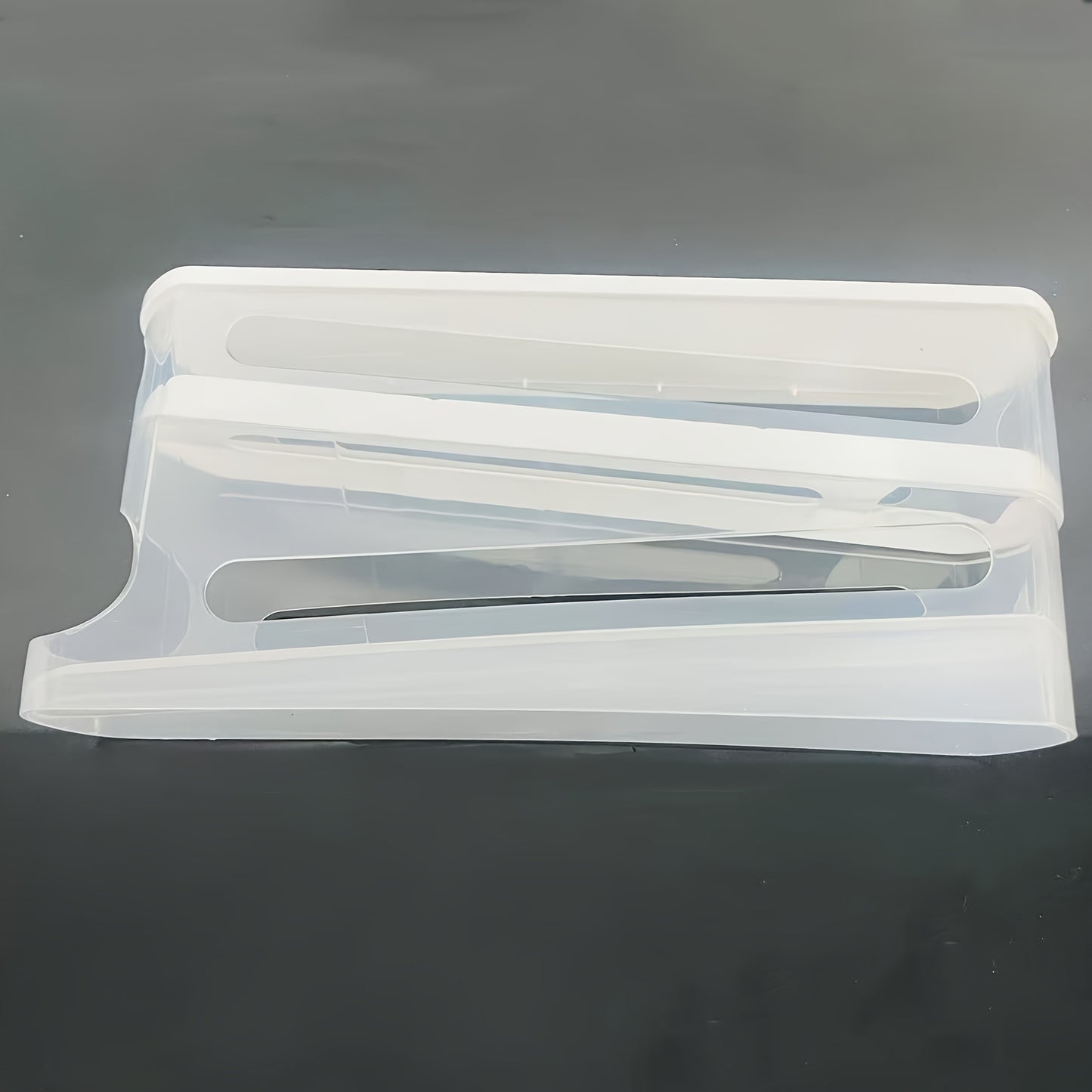 [Automatic Storage]12-14 Automatic Double-Layer Sliding Storage Box Kitchen Organizer Essential Storage Solution and Space-Saving Rack Refrigerator