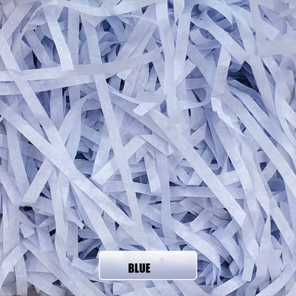 30g Raffia Paper Filler - Light Pink, Blue, Golden, Suitable for Gift Wrapping, Christmas, Wedding, Birthday, Valentine'S Day Decoration Filler, Holiday Packaging | Soft Tones | Lightweight Filling Material