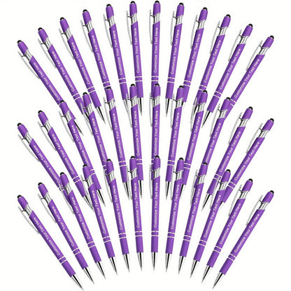 You Can Order Up to 300 Customized Pens for Bulk, with Engraving Services Included to Print Your Name Or Text, Suitable for Business Events, Graduation Commemorations, And More.