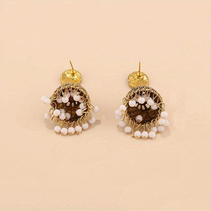 Bohemian Vintage Alloy Bell Earrings