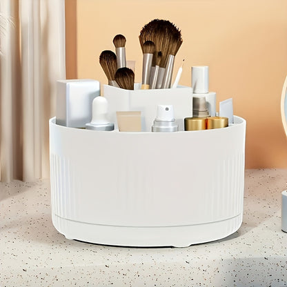 Cosmetic Storage Box -  360° Rotating Makeup Brush Organizer