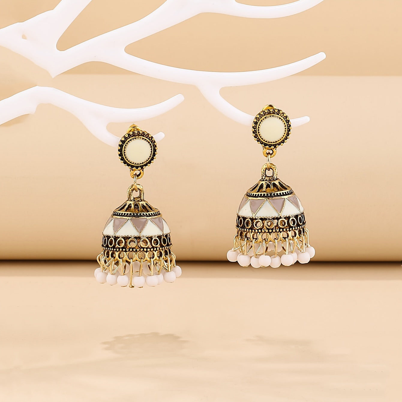 Bohemian Vintage Alloy Bell Earrings