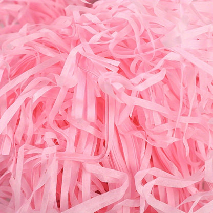 30g Raffia Paper Filler - Light Pink, Blue, Golden, Suitable for Gift Wrapping, Christmas, Wedding, Birthday, Valentine'S Day Decoration Filler, Holiday Packaging | Soft Tones | Lightweight Filling Material