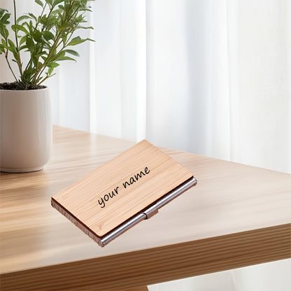 Custom Engraved Logo Ballpoint Pen Set with Keychain & Business Card Holder - Perfect Gift for Colleagues, Friends, and Family Birthdays or Holidays